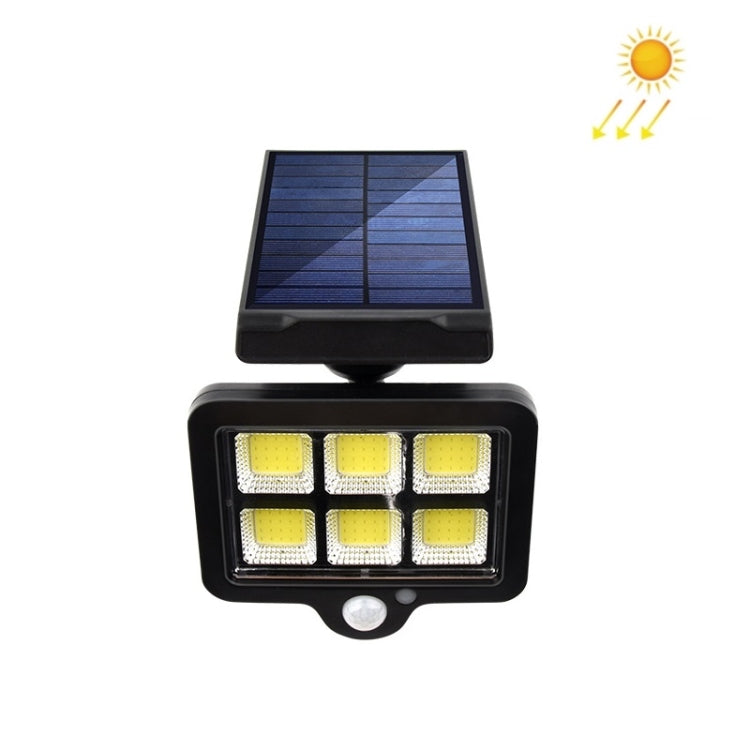TY07002 120 COB  Outdoor Solar Wall Lamp Rotatable Human Body Induction Courtyard Light