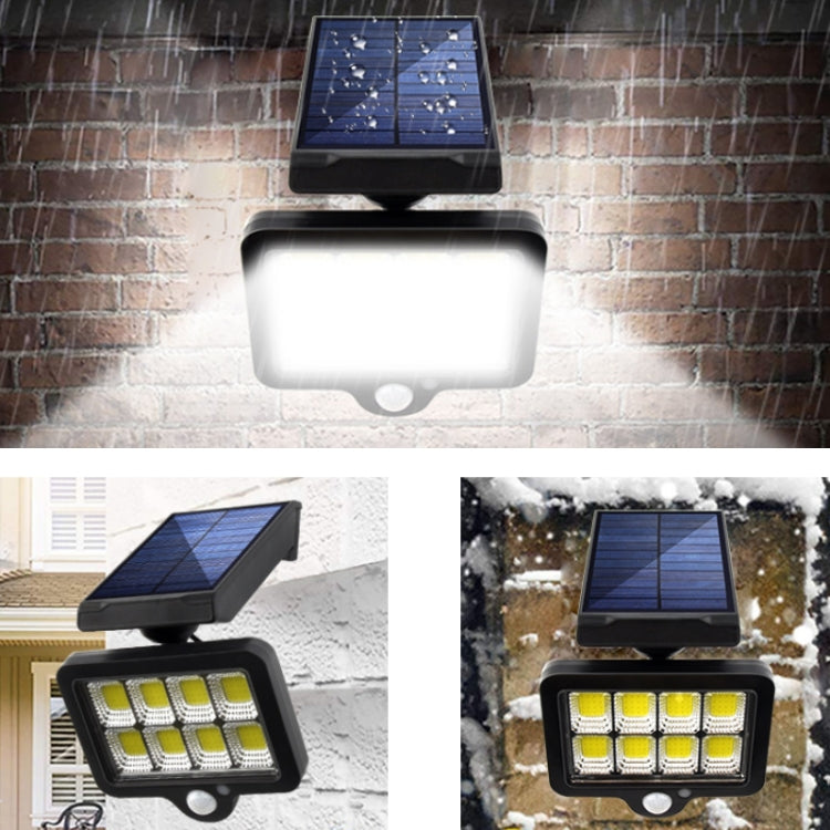TY07002 120 COB  Outdoor Solar Wall Lamp Rotatable Human Body Induction Courtyard Light
