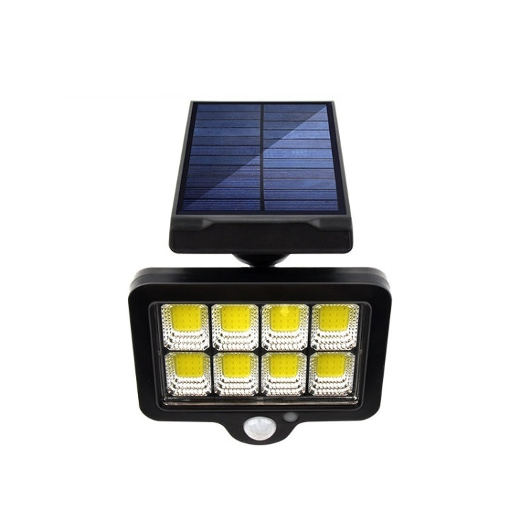 TY07003 128 COB  Outdoor Solar Wall Lamp Rotatable Human Body Induction Courtyard Light