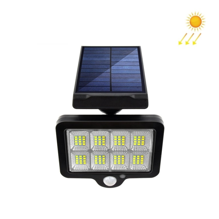 TY07011 96 LED Outdoor Solar Wall Lamp Rotatable Human Body Induction Courtyard Light