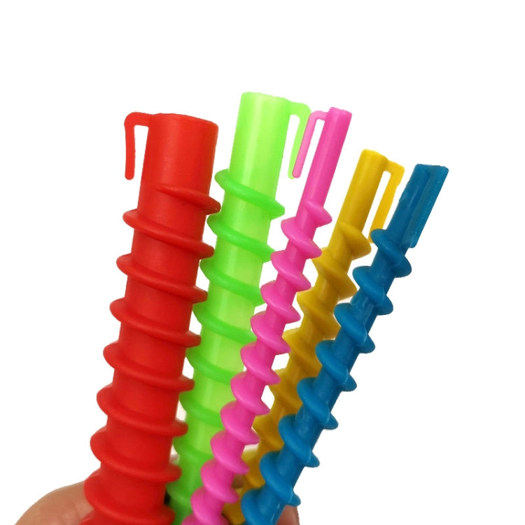 3 Sets Hairdressing Curly Hair Perm Cold Perm Screw Bar Hair Salon Supplies Color Random Delivery, Specification: Hollow Core