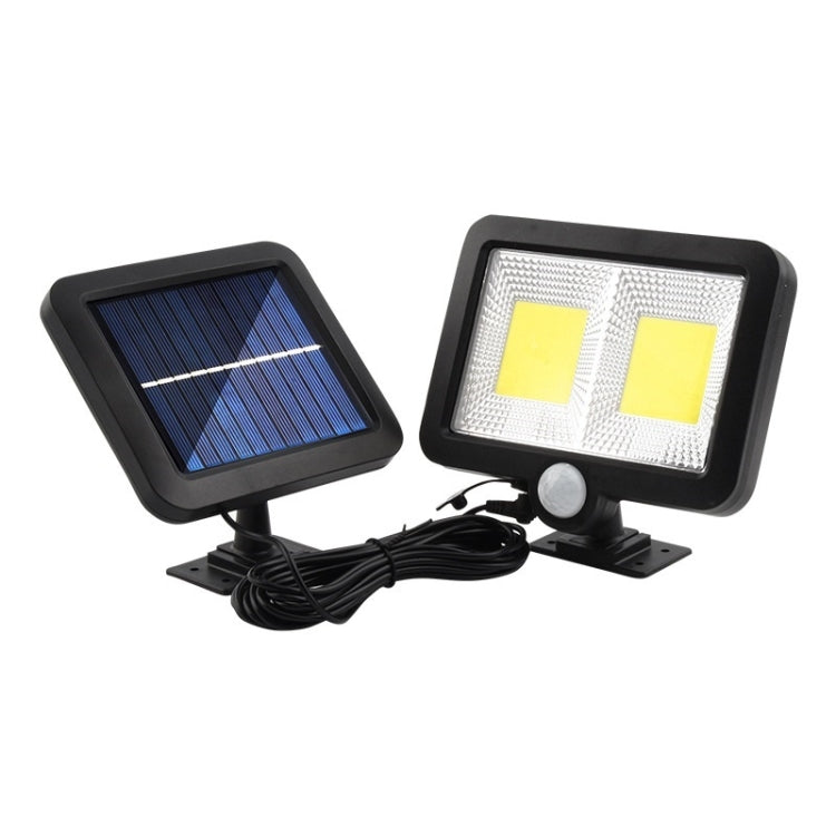 TY06703 108 COB Solar Separated Wall Lamp Outdoor Courtyard Waterproof Human Body Induction Light