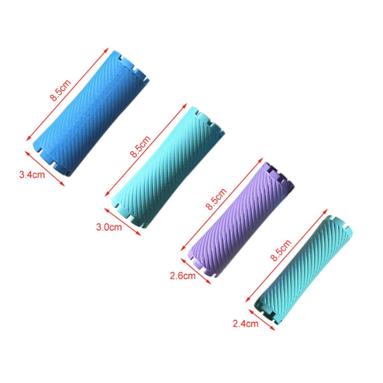 3 Sets Hair Salon Large Perm Bar Pear Flower Curly Thickened Perm Bar Hairdressing Tools