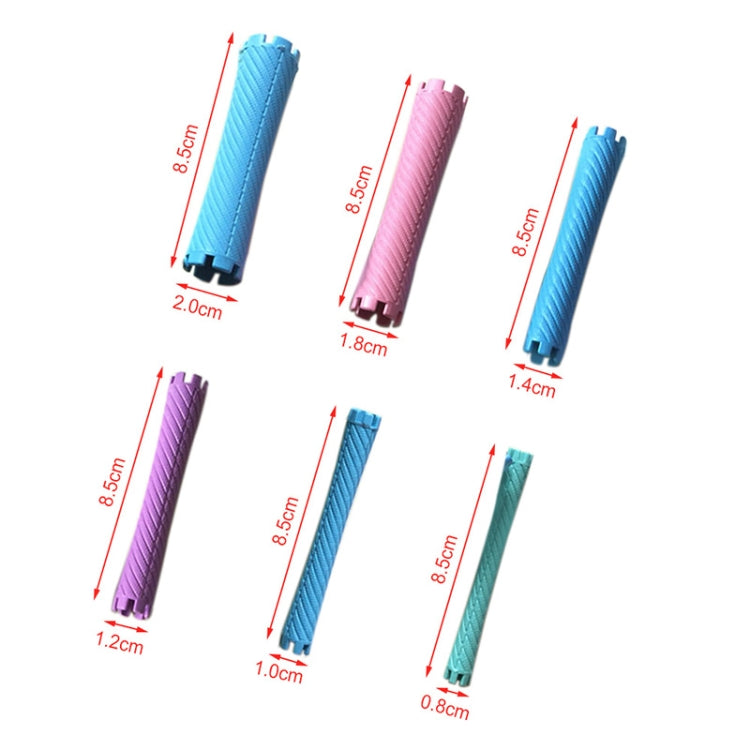 3 Sets Hair Salon Large Perm Bar Pear Flower Curly Thickened Perm Bar Hairdressing Tools