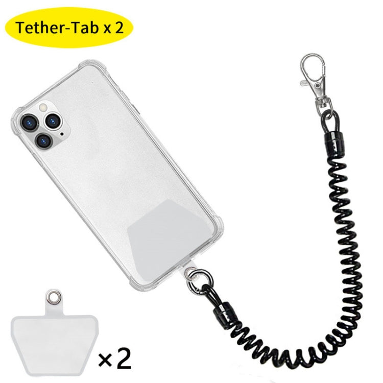 Telescopic Anti-Theft Spring Mobile Phone Hanging Rope  Anti-Lost Anti-Theft Elastic Lanyard