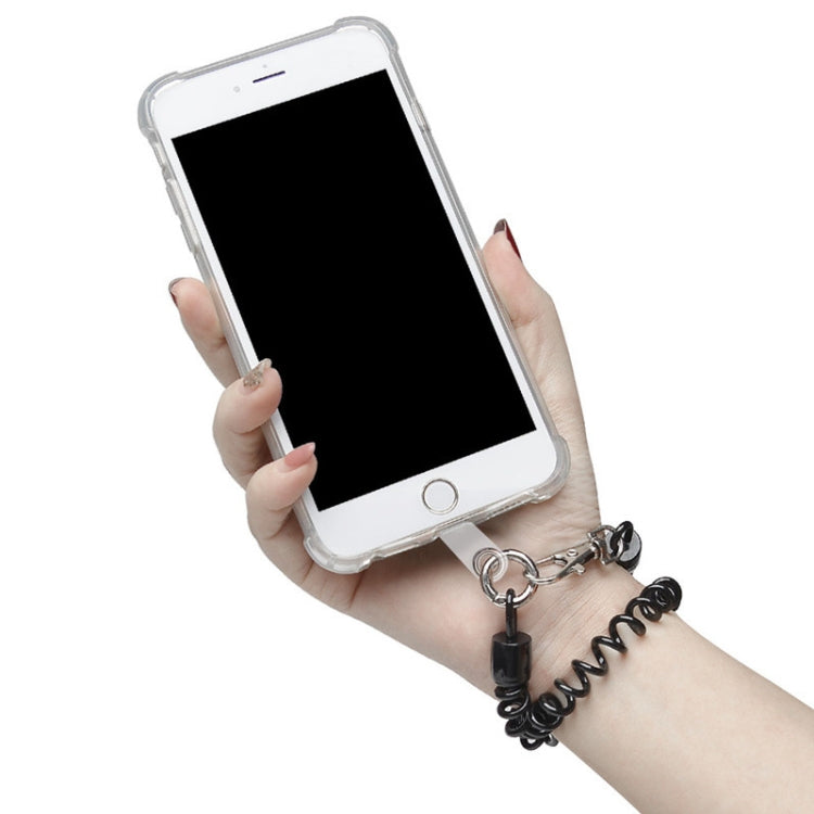Telescopic Anti-Theft Spring Mobile Phone Hanging Rope  Anti-Lost Anti-Theft Elastic Lanyard