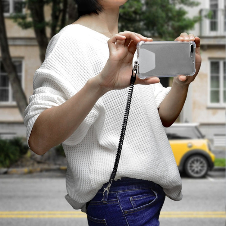 Telescopic Anti-Theft Spring Mobile Phone Hanging Rope  Anti-Lost Anti-Theft Elastic Lanyard