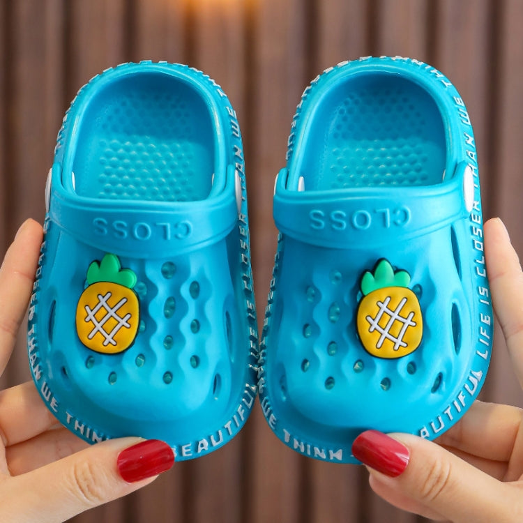 2 Pairs Summer Children Cave Shoes Cartoon Children Sand Beach Slippers, Size: 20-21 13.5cm Inner Length