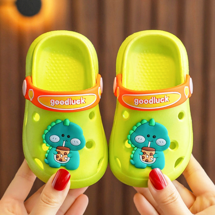 2 Pairs Summer Children Cave Shoes Cartoon Children Sand Beach Slippers, Size: 20-21 13.5cm Inner Length
