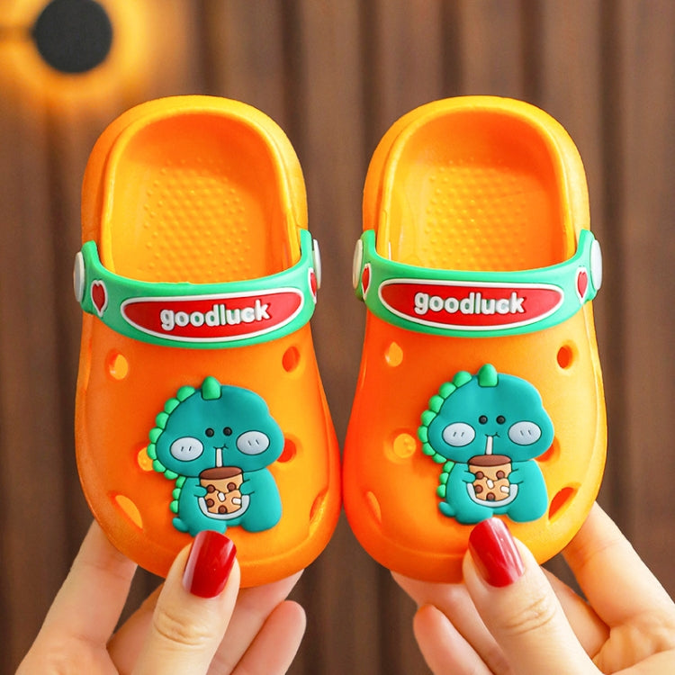 2 Pairs Summer Children Cave Shoes Cartoon Children Sand Beach Slippers, Size: 26-27 16.5cm Inner Length