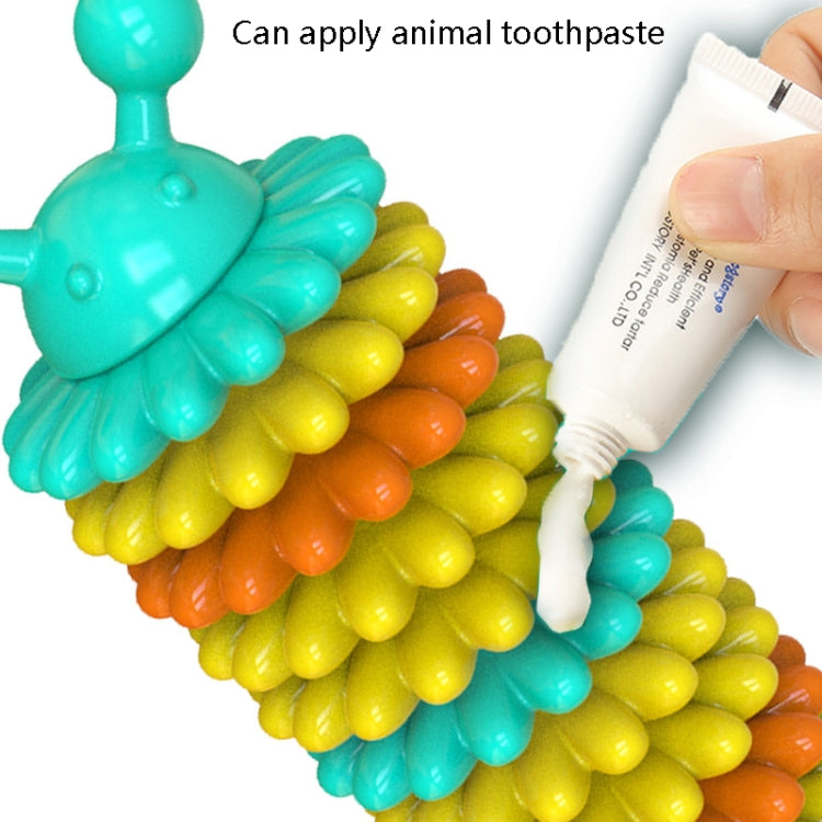 2 PCS Dog Molar Stick Pet Supplies Dog Toy Caterpillar Dog Toothbrush(Pink)