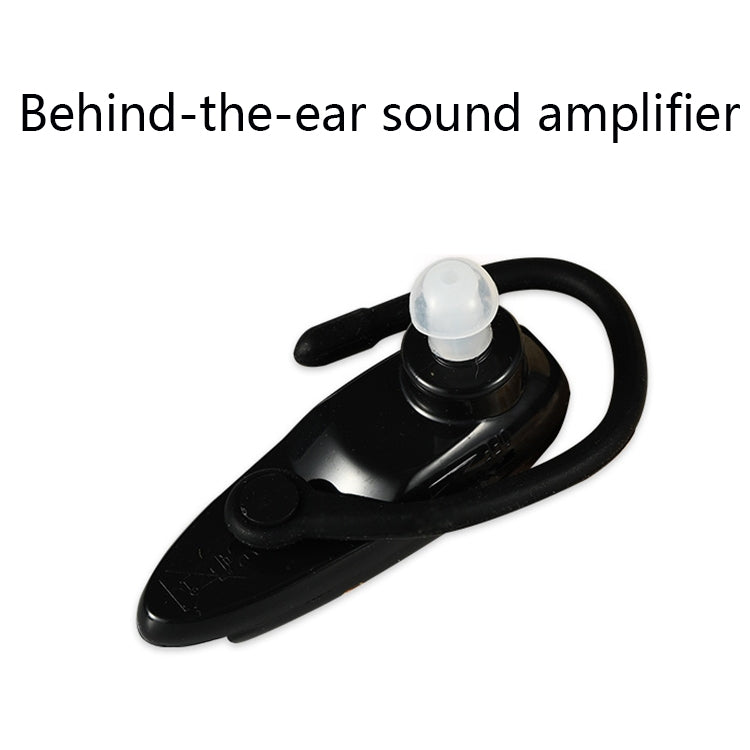 JZ-1088B 2 PCS Sound Amplifier Old Man Hearing Aids Sound Collector(Black and White)