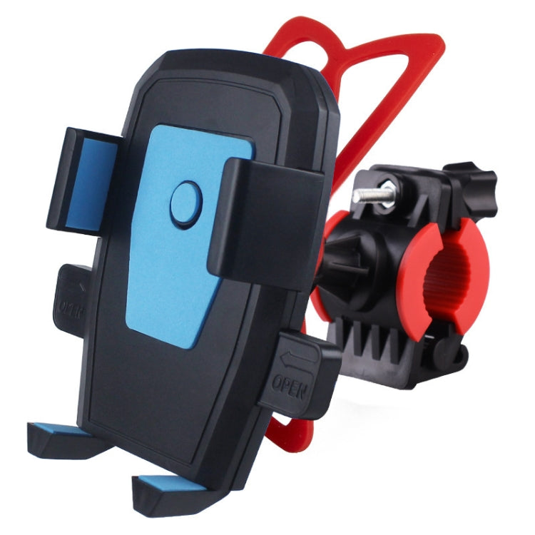 Bicycle Automatic Lock Mobile Phone Bracket 360 Degree Rotating Carrier Cycling Bracket
