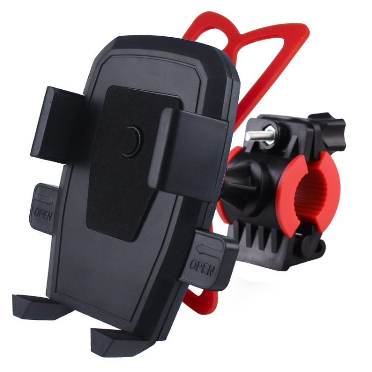 Bicycle Automatic Lock Mobile Phone Bracket 360 Degree Rotating Carrier Cycling Bracket