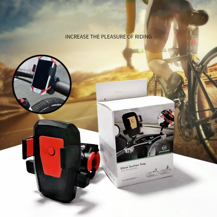 Bicycle Automatic Lock Mobile Phone Bracket 360 Degree Rotating Carrier Cycling Bracket
