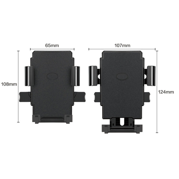 Motorcycle Rearview Mirror Bicycle Handlebar Phone Bracket, Colour: Bicycle Handlebar