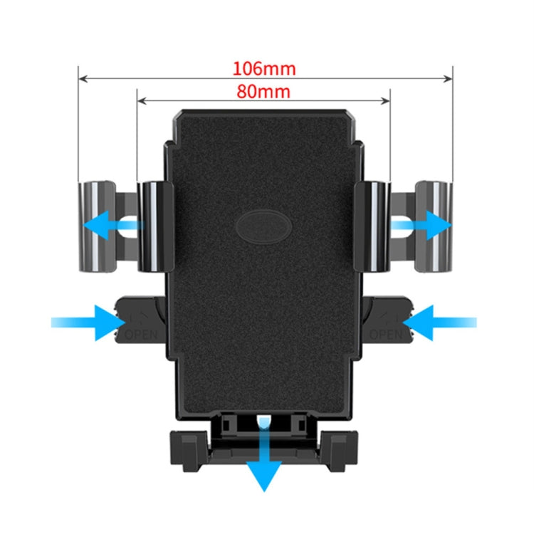 Motorcycle Rearview Mirror Bicycle Handlebar Phone Bracket, Colour: Bicycle Handlebar