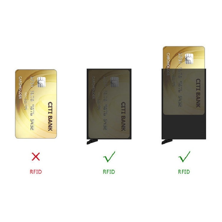 Retro PU Leather Anti-Theft Swipe Card Wallet