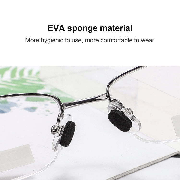 20 PCS Glasses Nose Strip Soft EVA Sponge Nose Mat Comfortable No Pressure Mark Does Not Remove Makeup Anti-Height Eye Frame Nose
