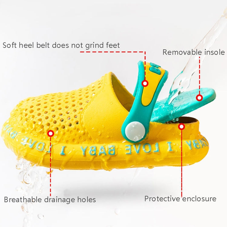 Children Cave Shoes Summer Soft Bottom Non-Slip Baby Slippers, Size: 26-27 18cm Inner Length