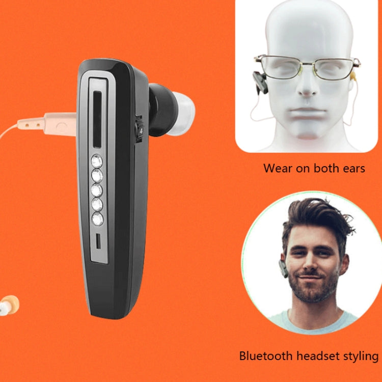 ZDB-101 Elderly Bluetooth Hearing Aid Sound Amplifier Sound Collector(Black)