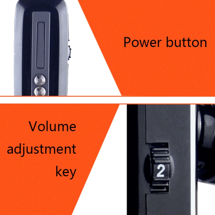 ZDB-101 Elderly Bluetooth Hearing Aid Sound Amplifier Sound Collector(Black)