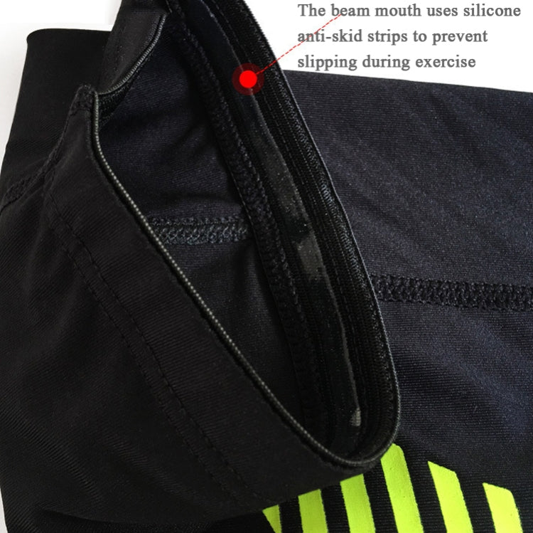2 PCS Sports Calf Protection Basketball Football Running Leggings Protective Gear High-Elastic Warm Breathable Knee Pads Socks, Specification:  XL (White)