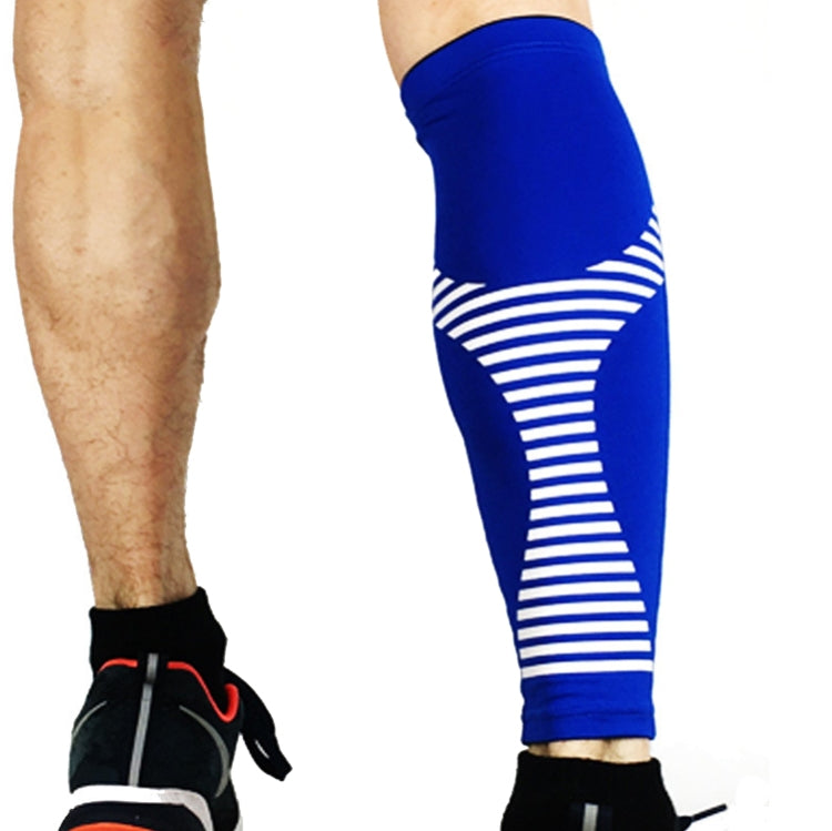 2 PCS Sports Calf Protection Basketball Football Running Leggings Protective Gear High-Elastic Warm Breathable Knee Pads Socks, Specification:  XL (White)