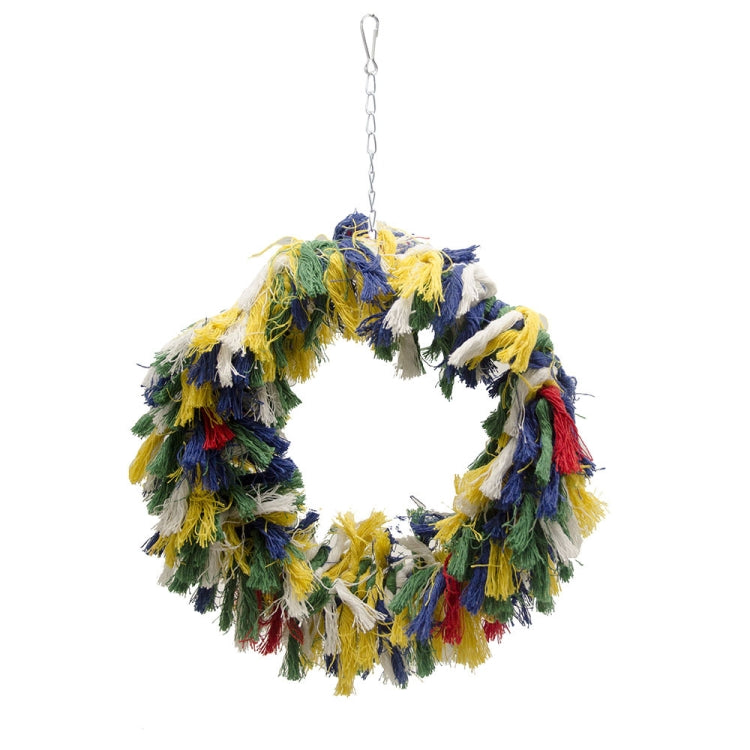Bird Chew Toy Parrot Swing Cotton Rope Ring Swing Cotton Ring, Specification: 200g