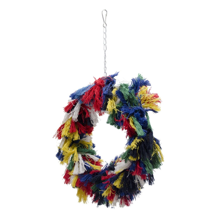Bird Chew Toy Parrot Swing Cotton Rope Ring Swing Cotton Ring, Specification: 200g