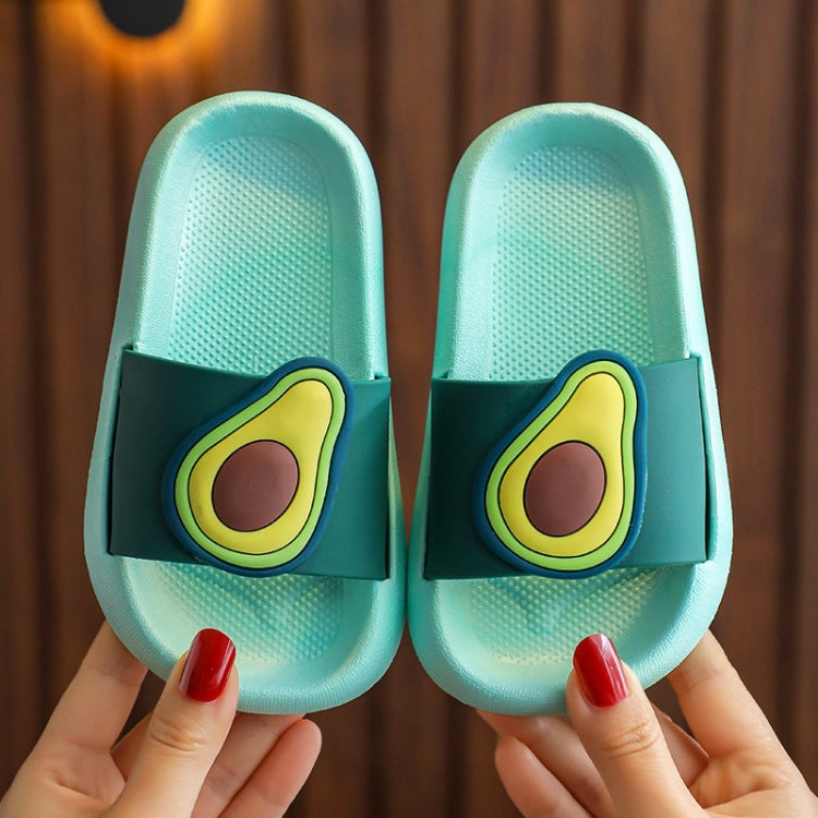 2 Pairs Children Slippers Home Indoor Non-Split Bathroom Bath Baby Sand Slippers, Size: 34-35 20.5cm Inner Length