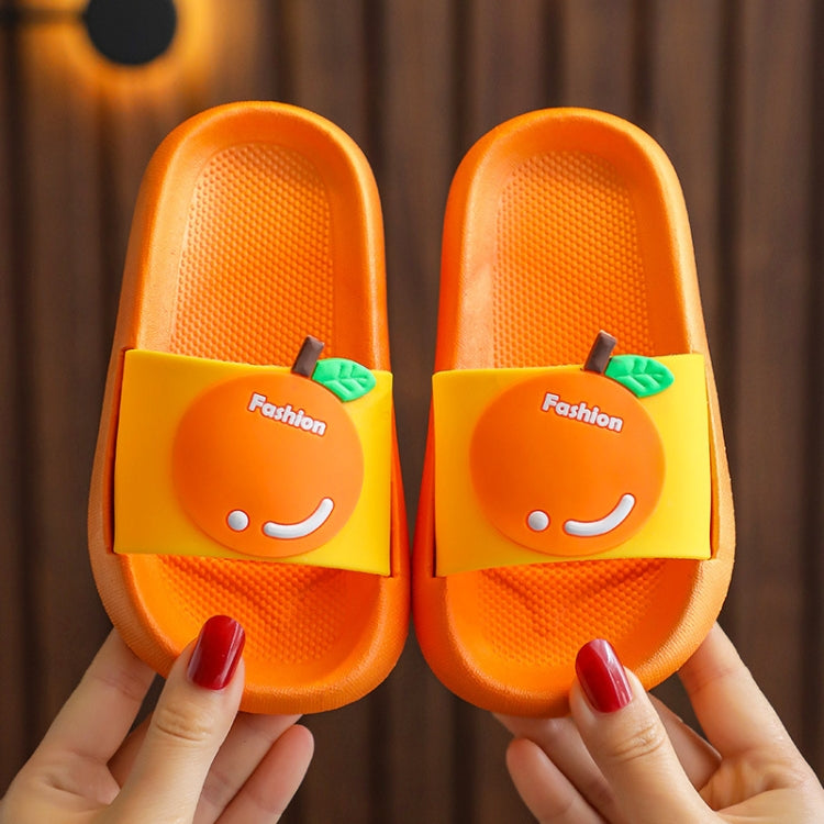 2 Pairs Children Slippers Home Indoor Non-Split Bathroom Bath Baby Sand Slippers, Size: 34-35 20.5cm Inner Length