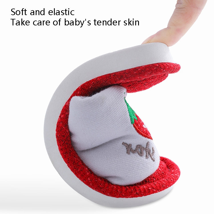 Children Linen Slippers Spring And Autumn Household Room Interior Floor Baby Non-Slip Soft Bottom Slippers, Size: 210 19.5cm Inner Length