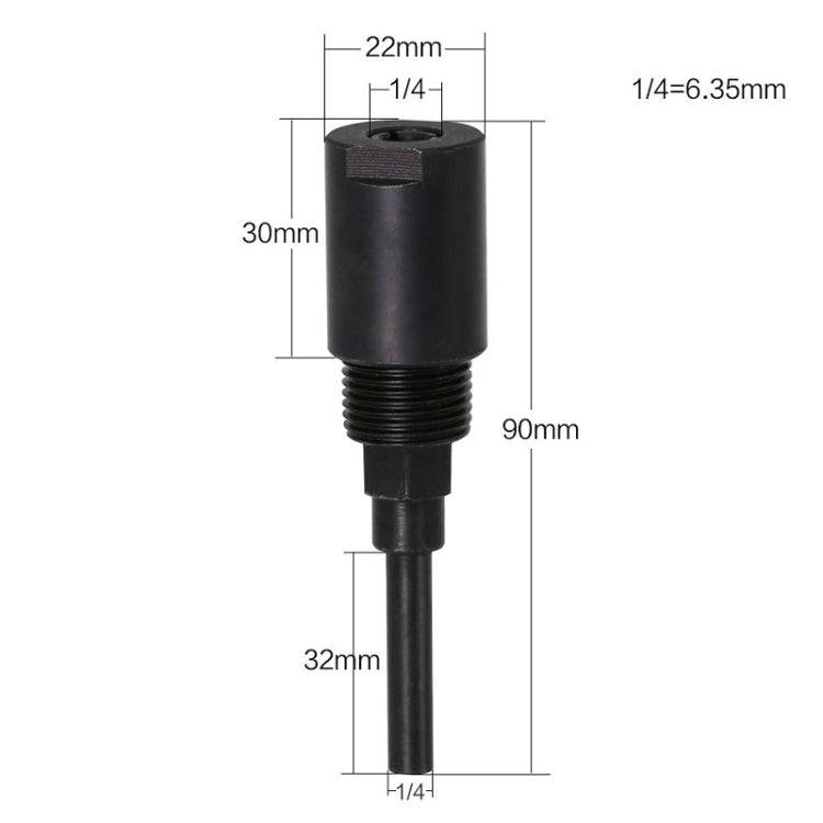 Engraving And Trimming Machine Extension Rod, Style: 1/4 inch Handle