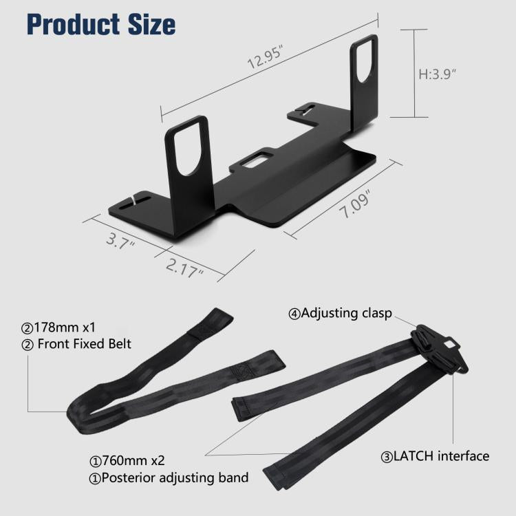 Universal ISOFIX Seat Bracket For SUVs/MPVs/Off-road Vehicles - ZL-2059-2