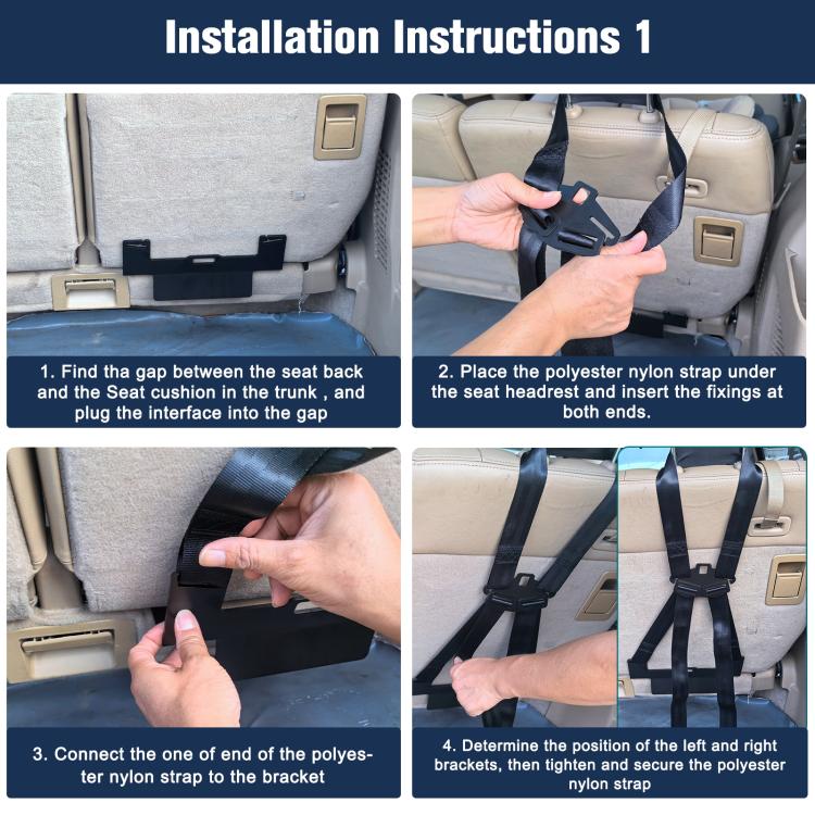 Universal ISOFIX Seat Bracket For SUVs/MPVs/Off-road Vehicles - ZL-2059-2