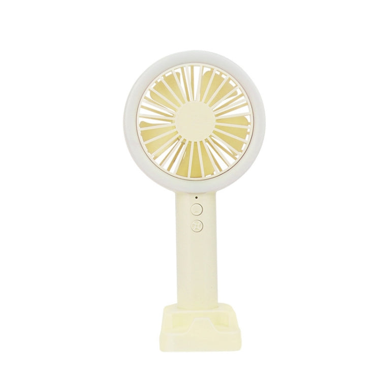 F2 Colorful Lights Portable Charging USB Small Fan