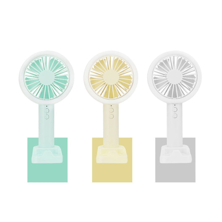F2 Colorful Lights Portable Charging USB Small Fan