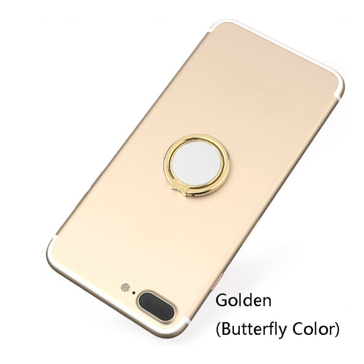 4 PCS Metal Mobile Phone Ring Buckle, Colour: Golden (Butterfly Color)