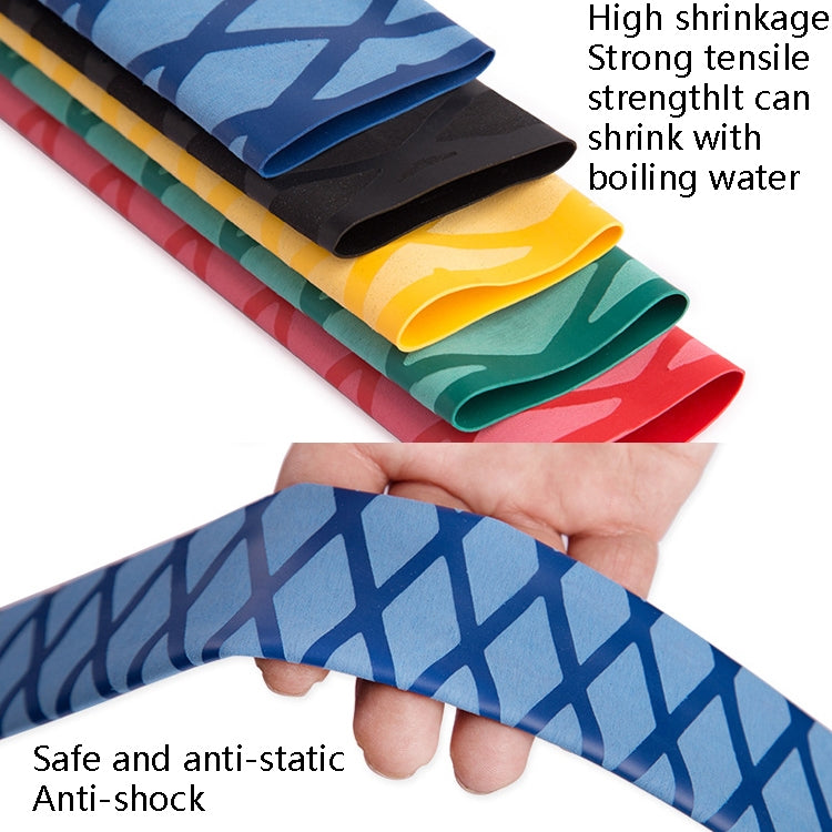 2 PCS 1m Fish Rod Heat Shrinkable Hand Handling Insulation Non-Slip Waterproof Sleeve, Specification: Diameter 35mm
