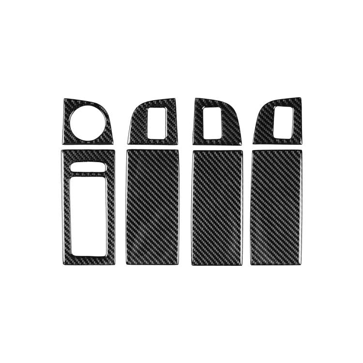 For 2017-2021 Skoda Octavia Left-Hand Drive 8pcs /Set Window Switch Panel Sticker