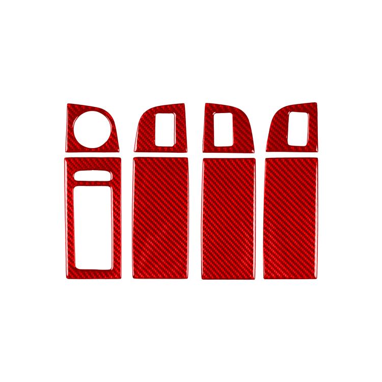 For 2017-2021 Skoda Octavia Left-Hand Drive 8pcs /Set Window Switch Panel Sticker