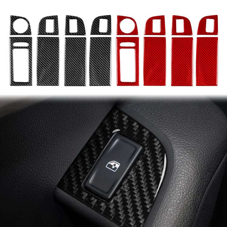 For 2017-2021 Skoda Octavia Left-Hand Drive 8pcs /Set Window Switch Panel Sticker