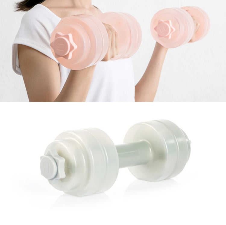 Women Home Fitness Water Injection Dumbbell Arm Muscle Training Device Portable Fitness Equipment