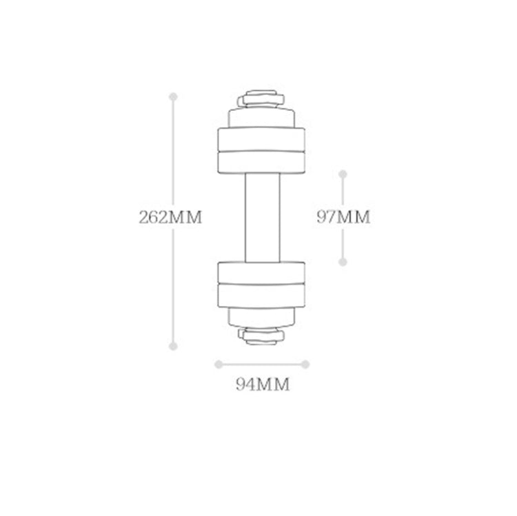 Women Home Fitness Water Injection Dumbbell Arm Muscle Training Device Portable Fitness Equipment