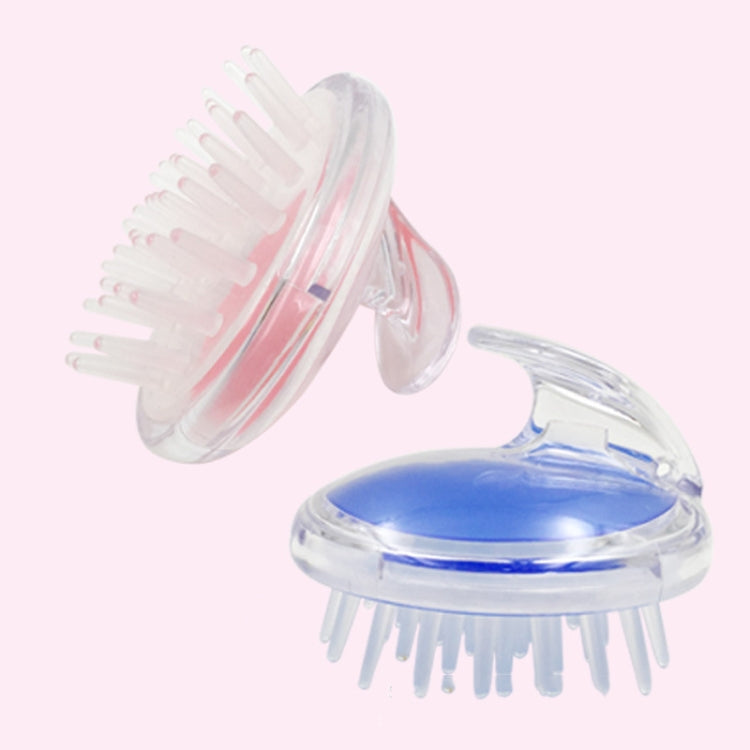3 PCS Soft Silicone Shampoo Brush Head Massage Comb Head Grabber Scalp Cleaning Tool Color Random Delivery