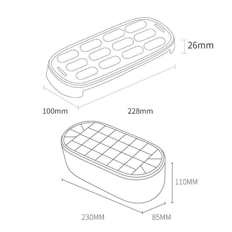 Silicone Ice Tray Ice Box Homemade Complementary Food Ice Cube Mold Household Small Quick-Freezer,Style: Boxed (Purple)
