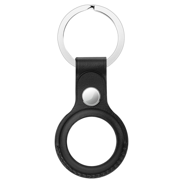 Anti-scratch Top-layer Cowhide Leather Protective Cover with Hanging Buckle for Air