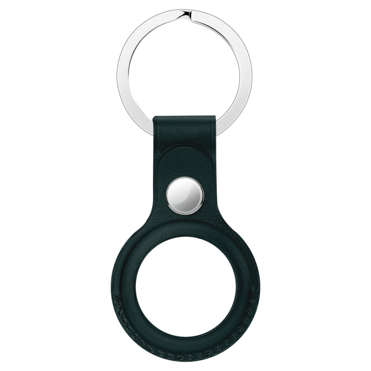 Anti-scratch Top-layer Cowhide Leather Protective Cover with Hanging Buckle for Air