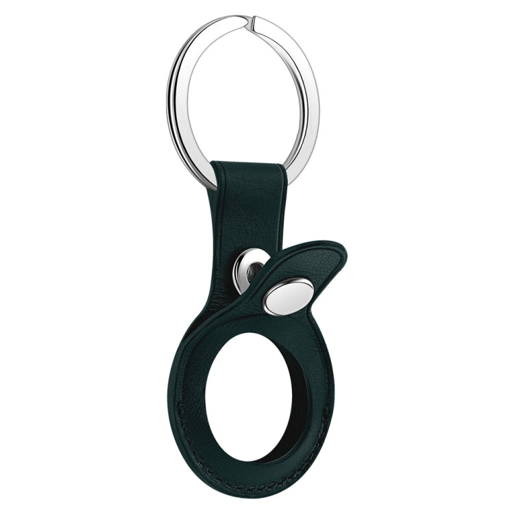Anti-scratch Top-layer Cowhide Leather Protective Cover with Hanging Buckle for Air
